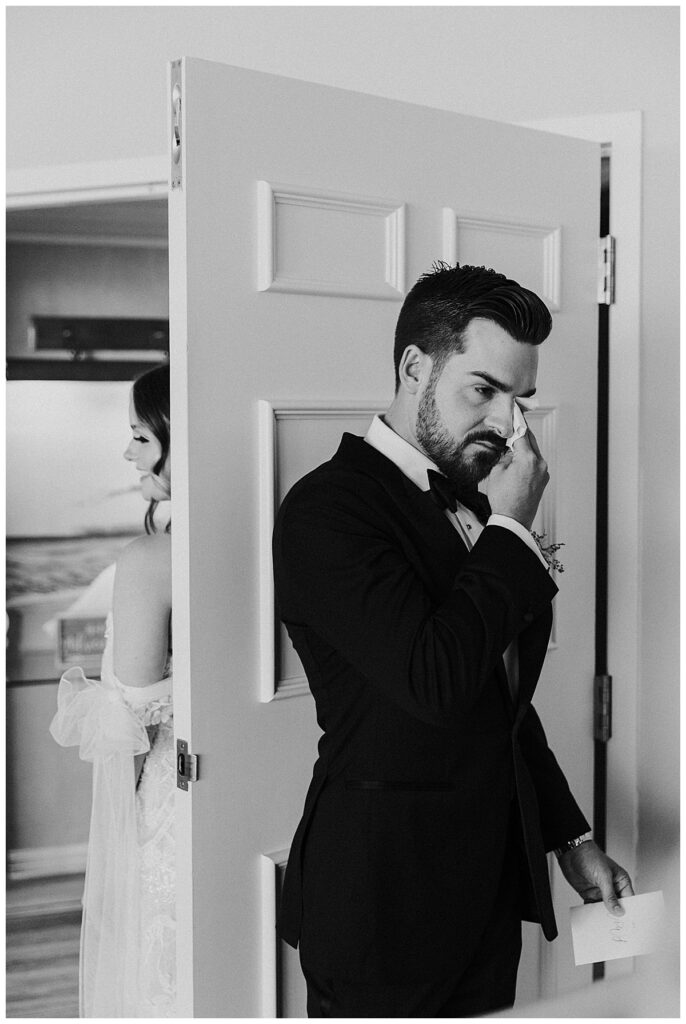 bride and groom private vows