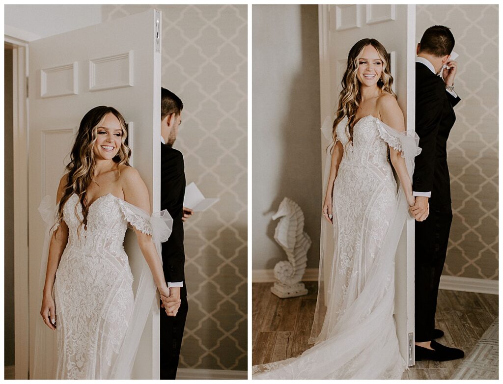 bride and groom private vows