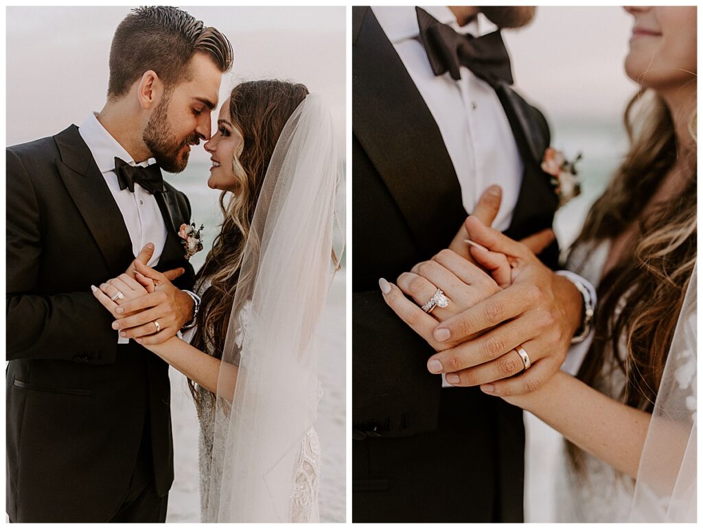 bride and groom portraits 