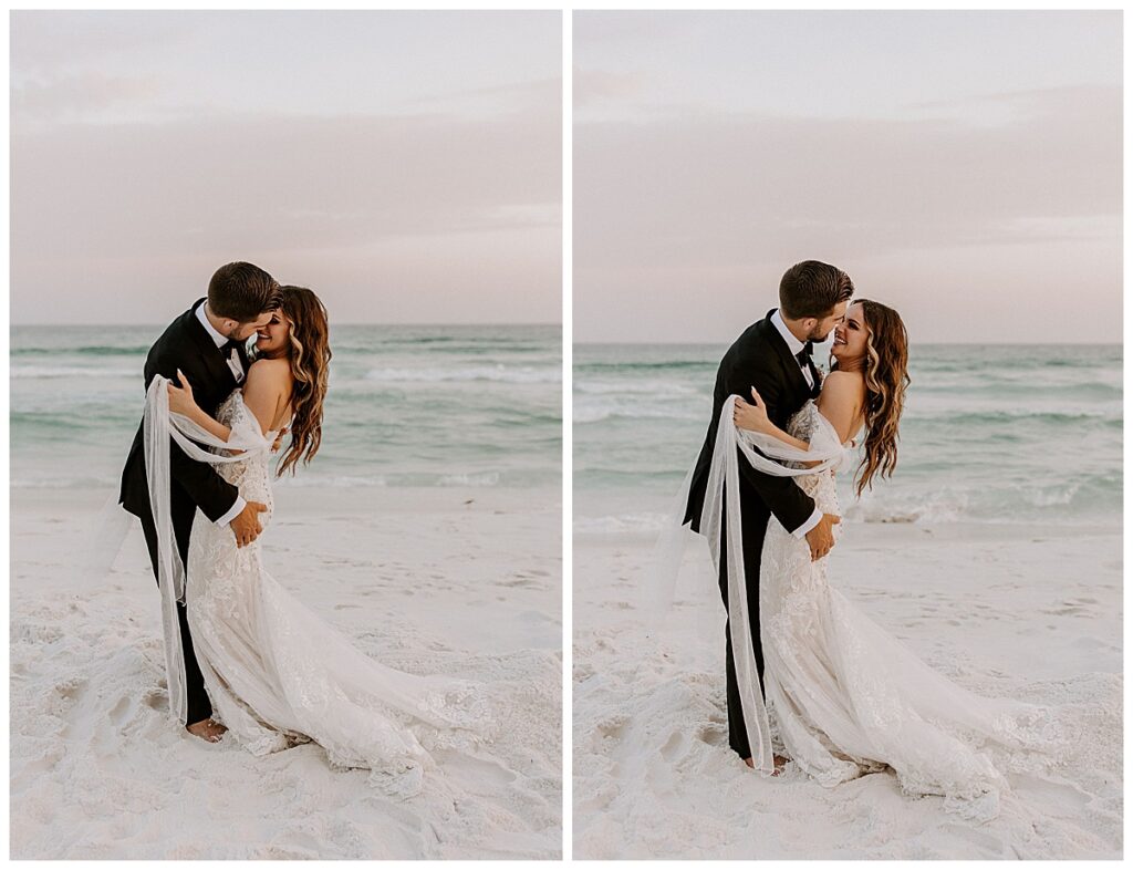 bride and groom portraits 