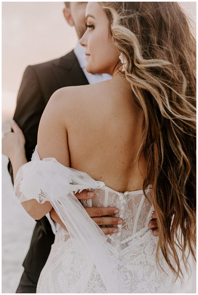 bride and groom portraits 