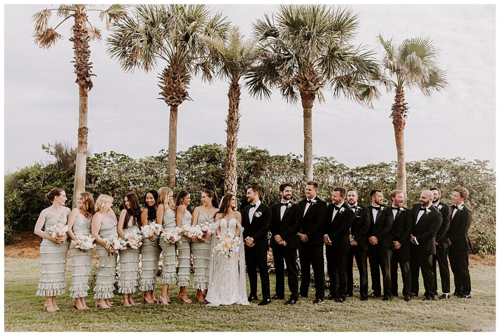 full wedding party