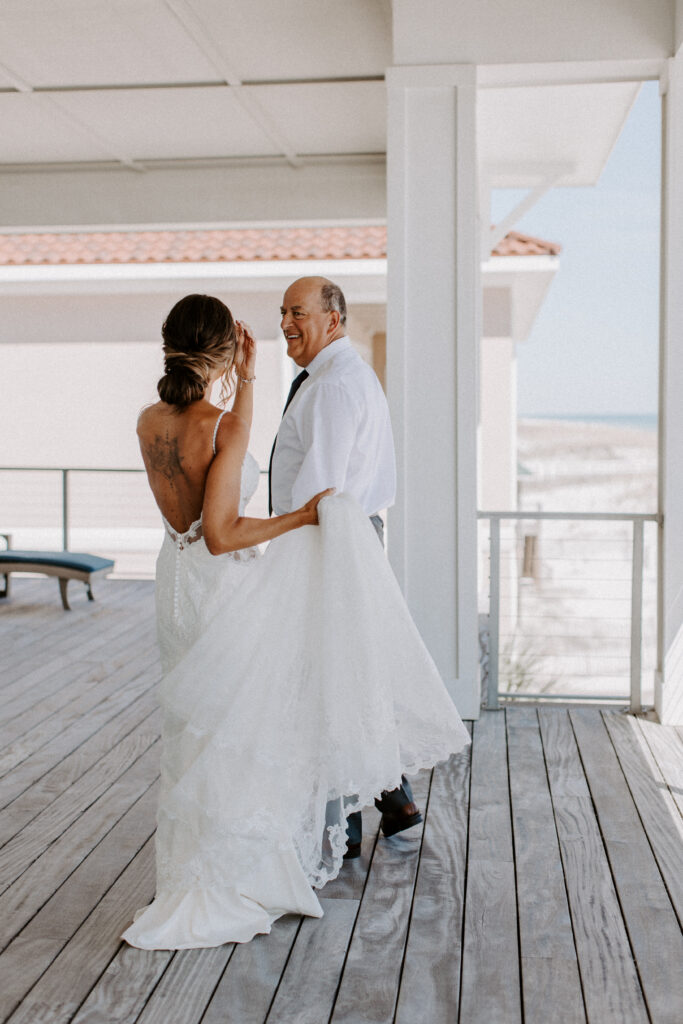 first look with dad