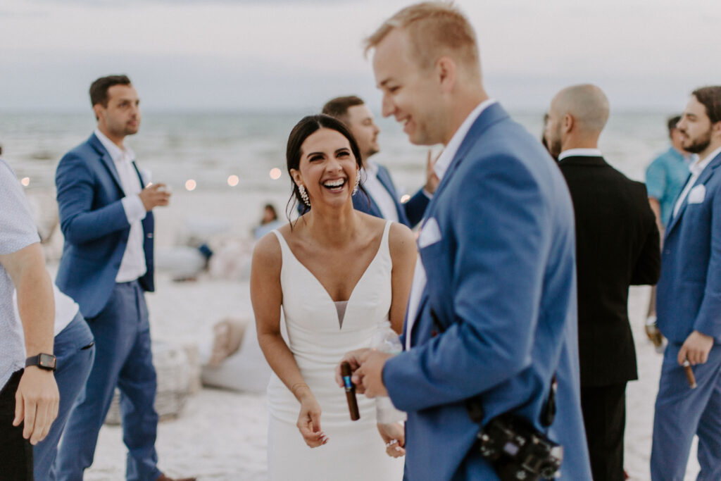 reception candid